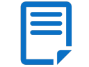 Page icon blue