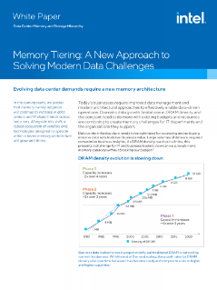 Solve Data Challenges with Memory Tiering