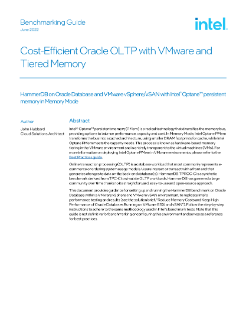 OLTP Oracle avec VMware et mémoire à plusieurs niveaux