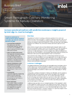 Smart Pantograph Catenary Monitoring System