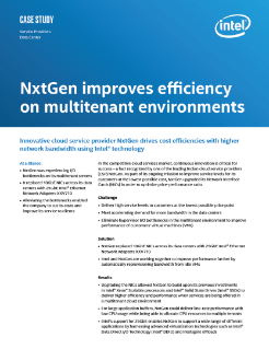 NxtGen Alleviates Network Bottlenecks, Improves Efficiency
