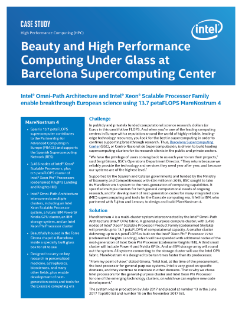 Barcelona Supercomputing Center Puts Beauty of HPC on Display