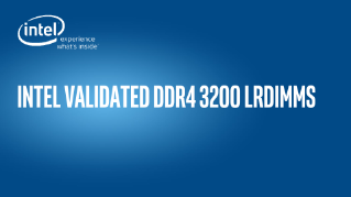 Intel Validated DDR4 3200 LRDIMMS