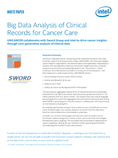 UNICANCER Collaborates on Big Data Analysis of Clinical Records