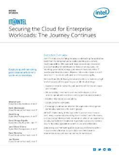 Securing the Cloud for Enterprise Workloads